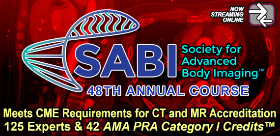 Meetings By Mail Society for Advanced Body Imaging 48th Annual Course 2026