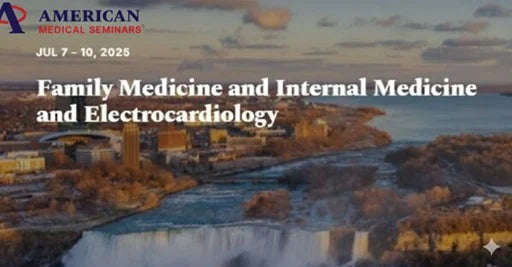 American Medical Seminars Family Medicine and Internal Medicine and Electrocardiology 2025