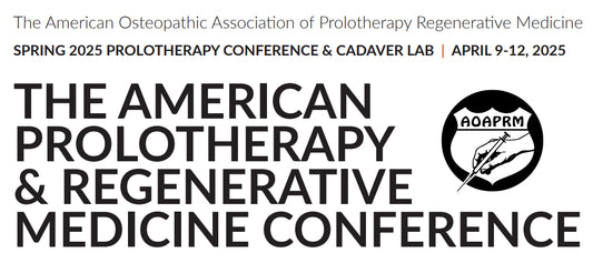 American Osteopathic Association of Prolotherapy Regenerative Medicine Spring Conference 2025