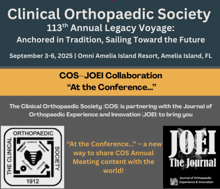 Clinical Orthopaedic Society 113th Annual Meeting 2025
