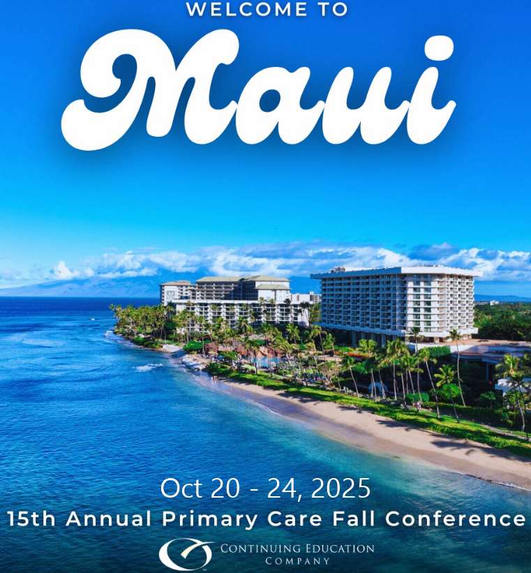 Continuing Education Company 15th Annual Primary Care Fall Conference 2025