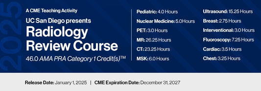 DocmedED 2025 UC San Diego Presents Radiology Review Course
