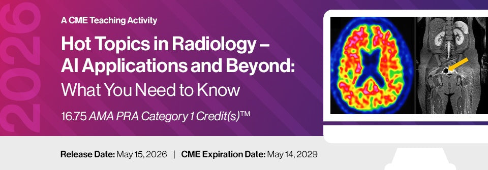 DocmedED 2026 Hot Topics in Radiology – AI Applications and Beyond What You Need to Know