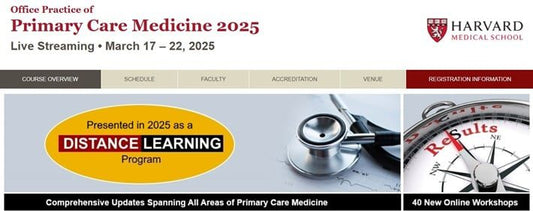 Harvard Office Practice of Primary Care Medicine 2025