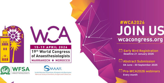 World Federation of Societies of Anaesthesiologists 19th World Congress of Anaesthesiologists 2026